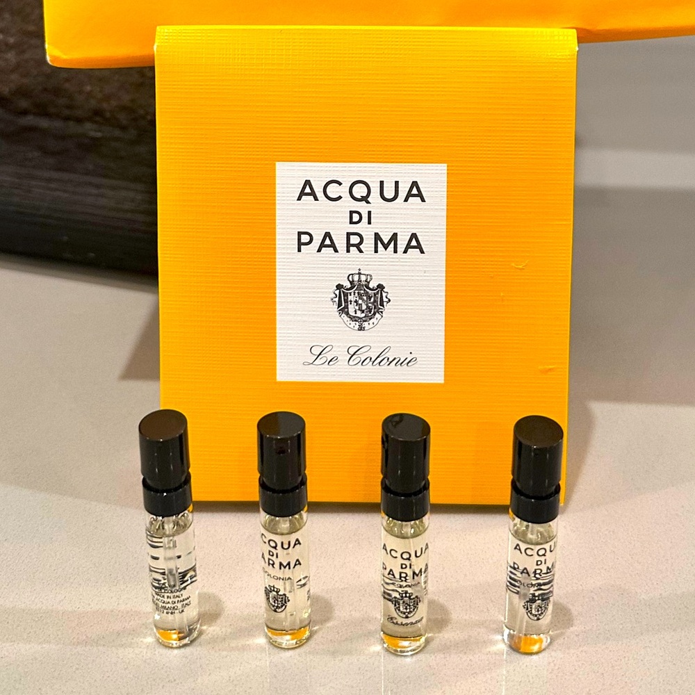 Acqua di Parma samples x 4 with pouch